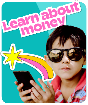 Kids learn about pocket money